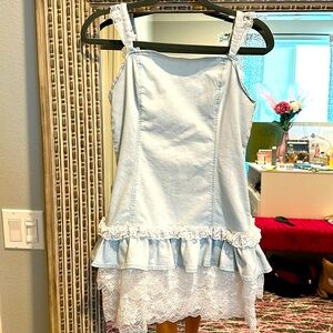 Women’s size 6 denim dress